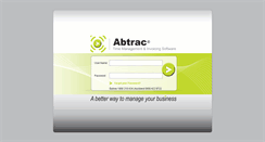 Desktop Screenshot of abtraconline.com